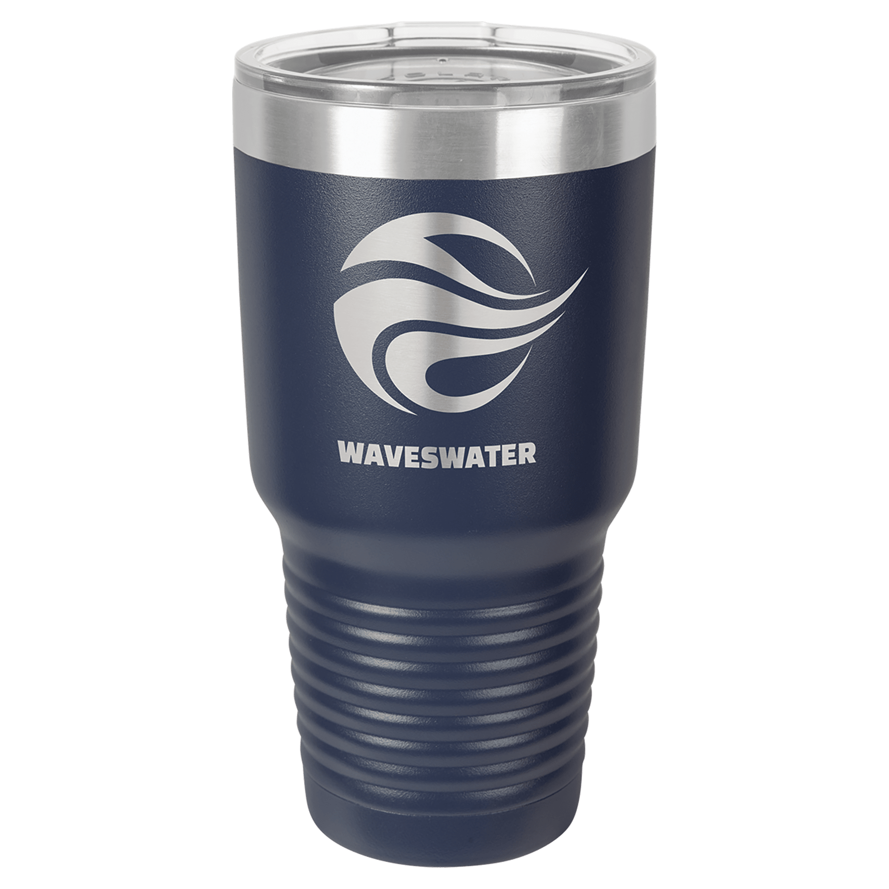 30 oz. Stainless Steel Vacuum Insulated Ringneck Tumbler with Clear Lid