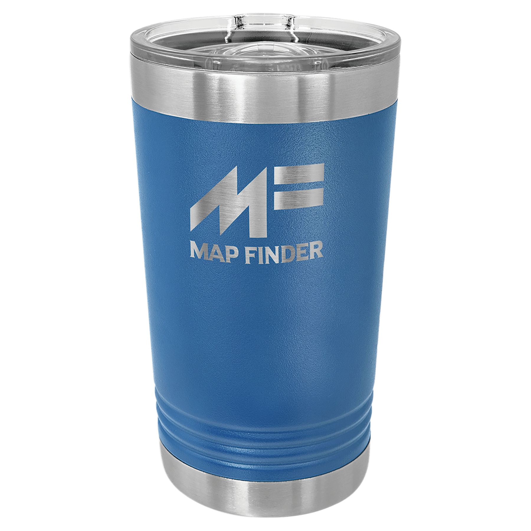 16 oz. Stainless Steel Pint with Slider Lid