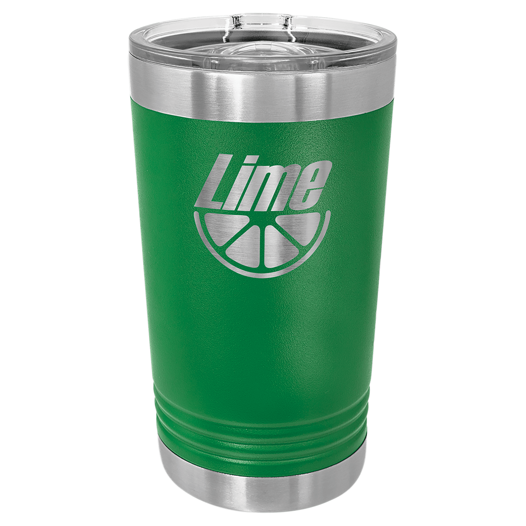 16 oz. Stainless Steel Pint with Slider Lid